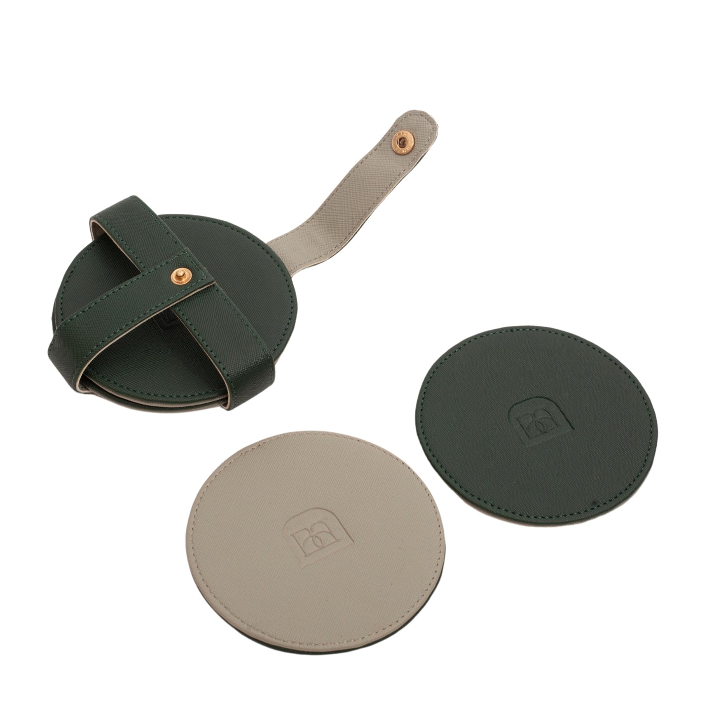 Reversible Round Coasters Set of 4
