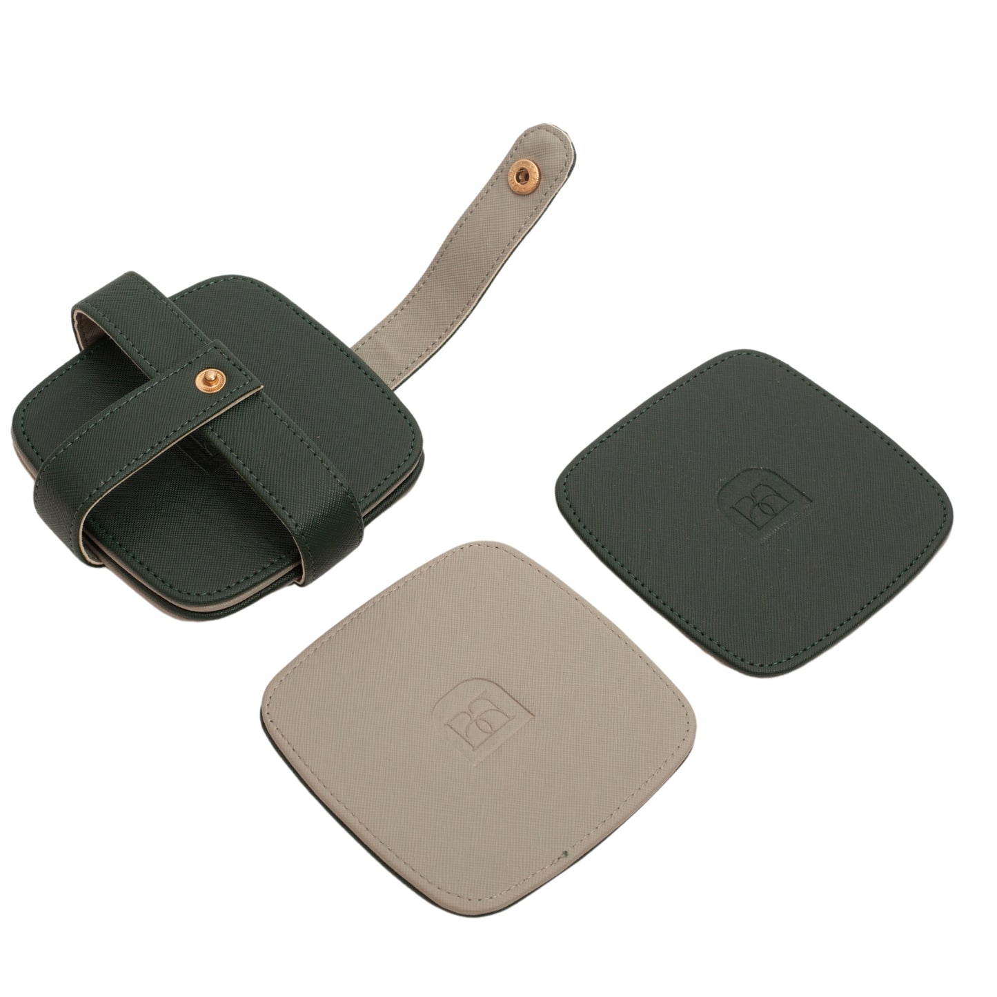 Reversible Square Coasters Set of 4