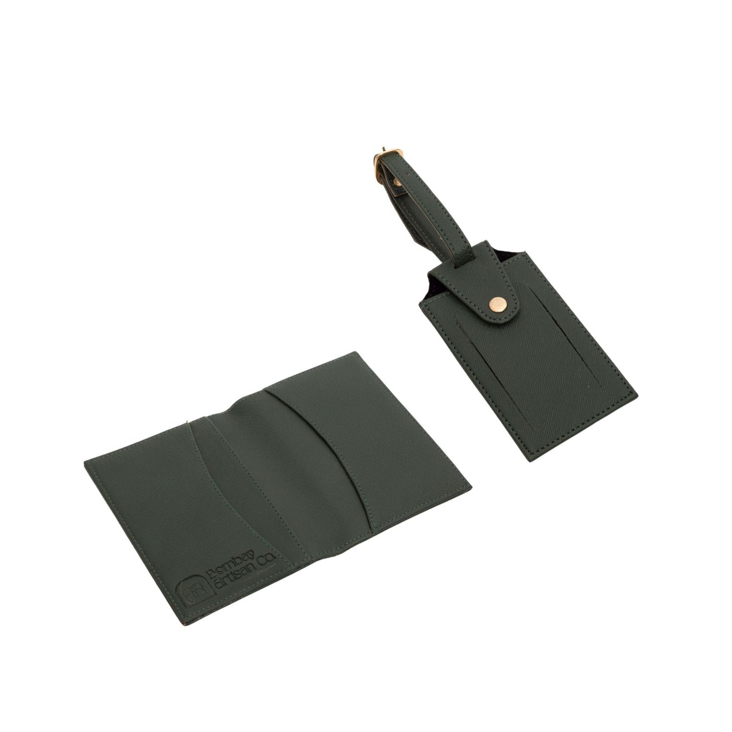 Personalised Passport Cover & Luggage Tag Set