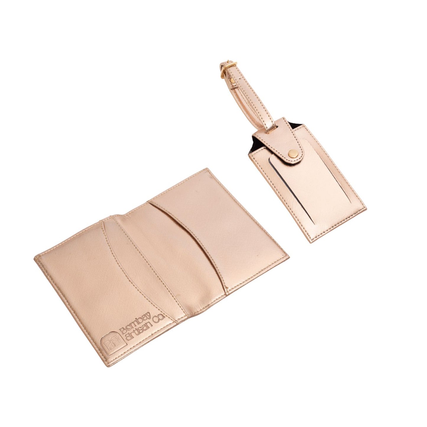 Personalised Passport Cover & Luggage Tag Set