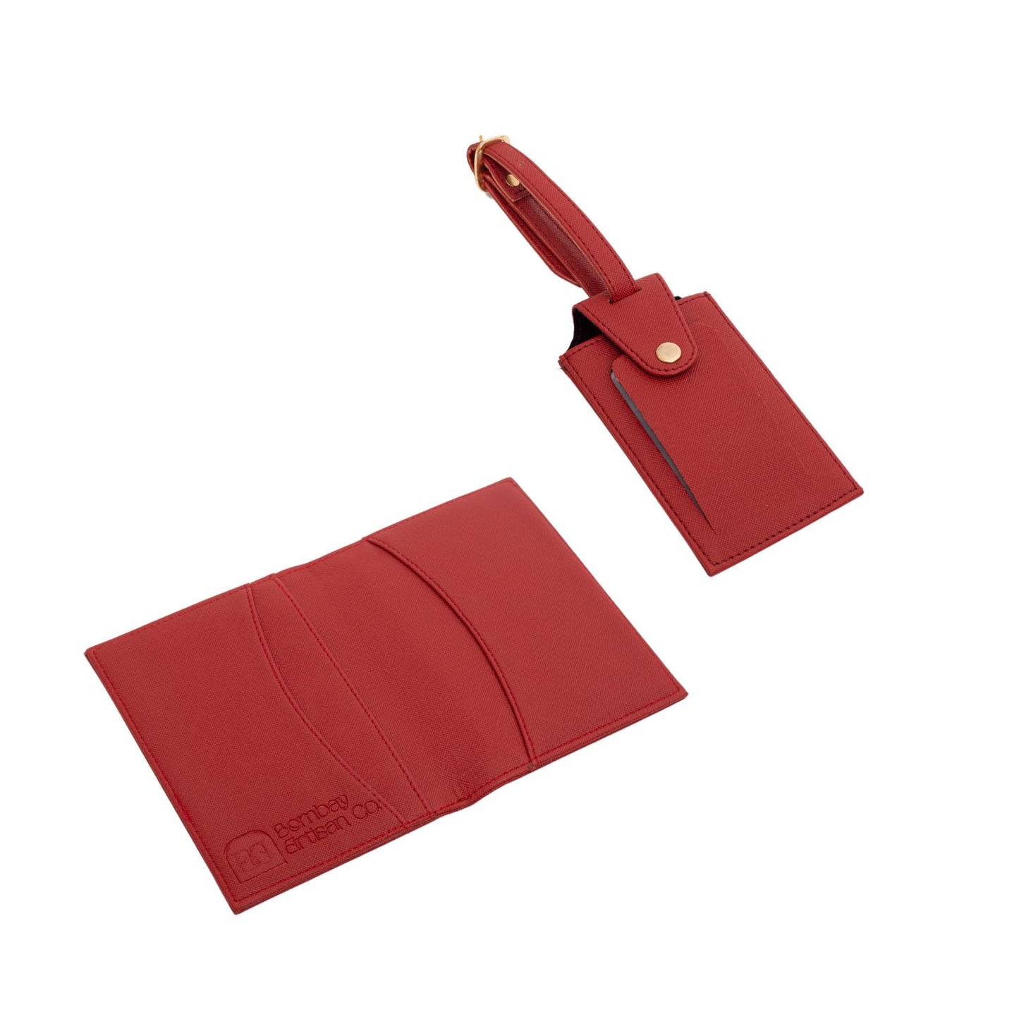 Personalised Passport Cover & Luggage Tag Set