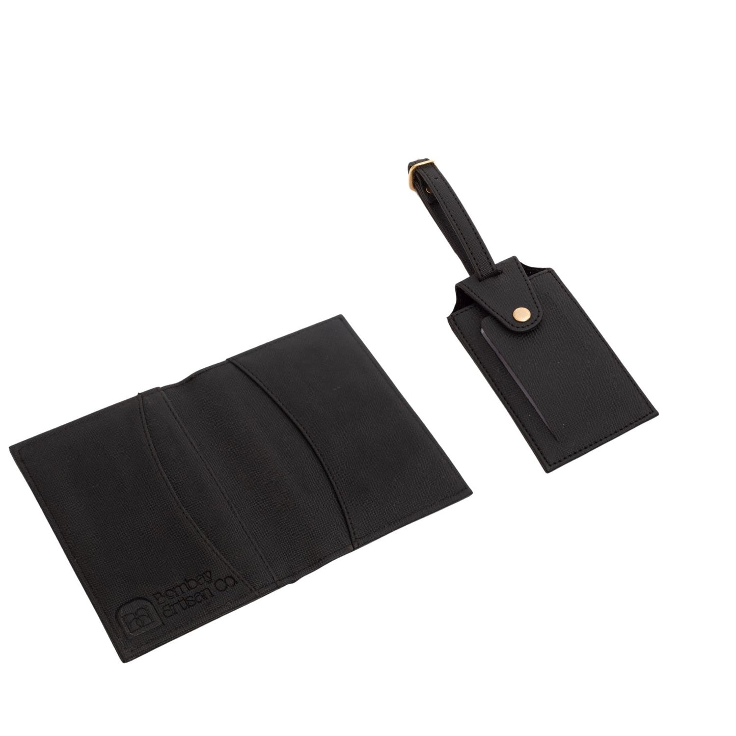 Personalised Passport Cover & Luggage Tag Set
