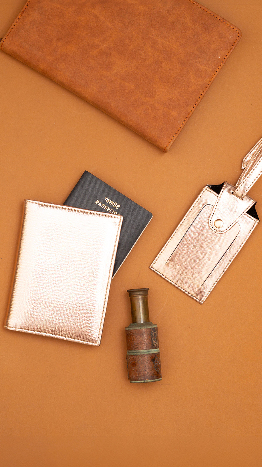 Personalised Passport Cover & Luggage Tag Set