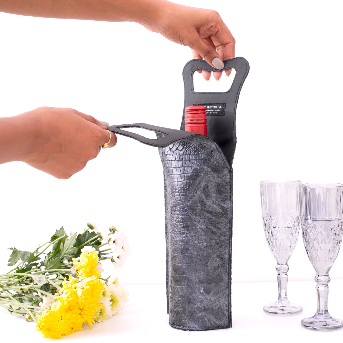 Wine Liquor Tote