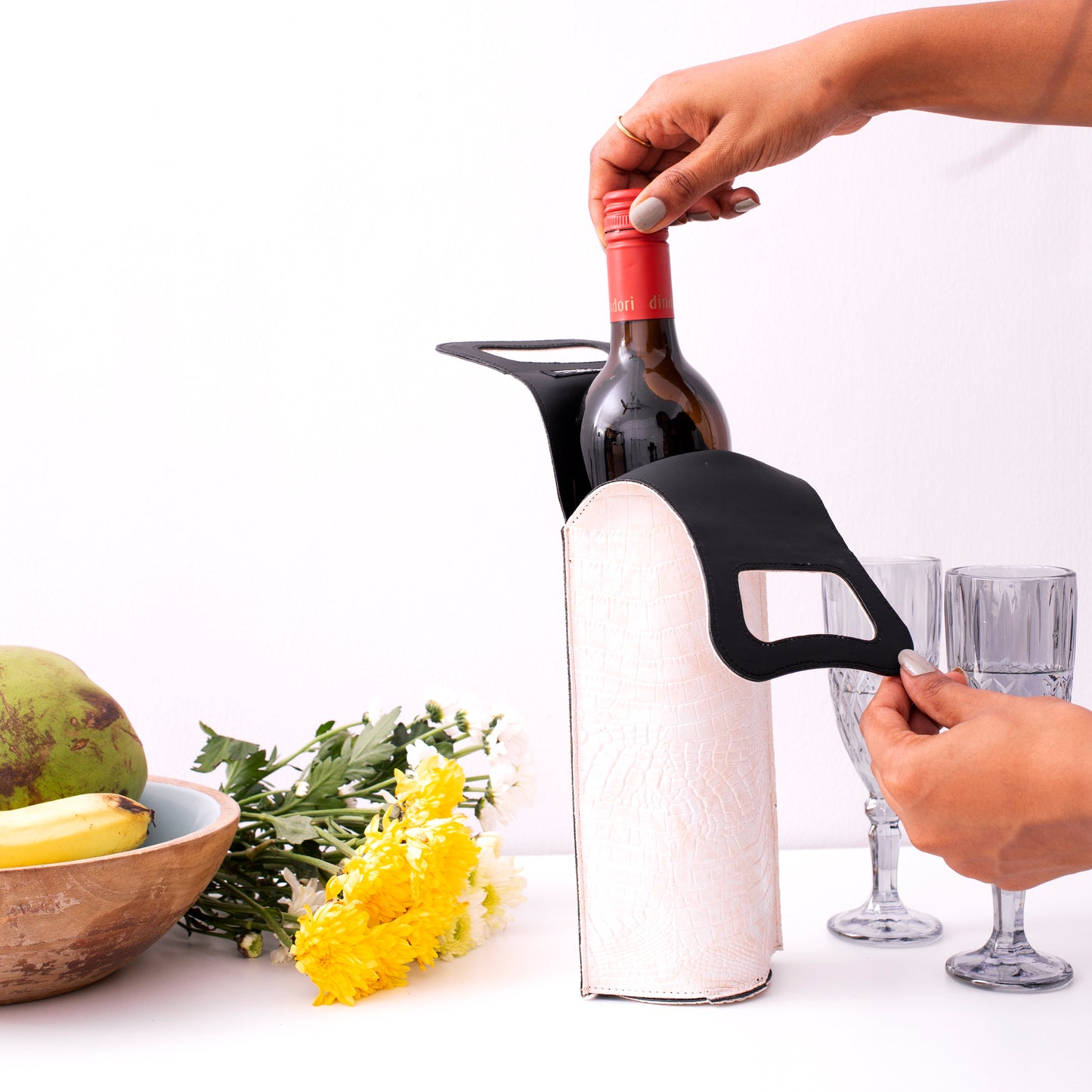 Wine Liquor Tote