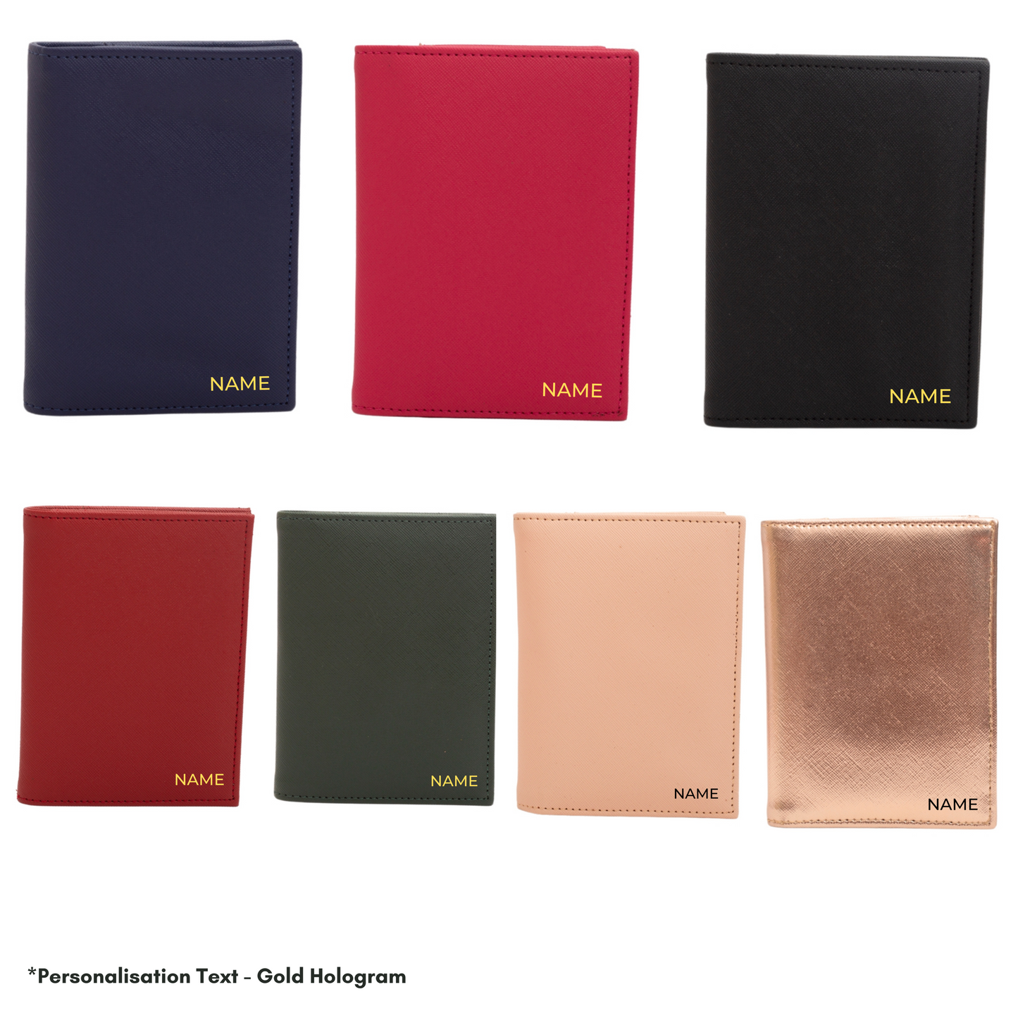 Personalised Passport Cover & Luggage Tag Set