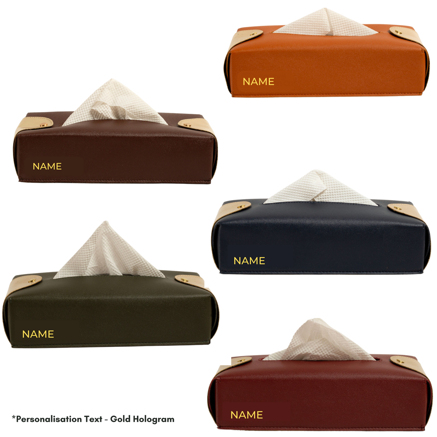 Personalised Tissue Box Cover