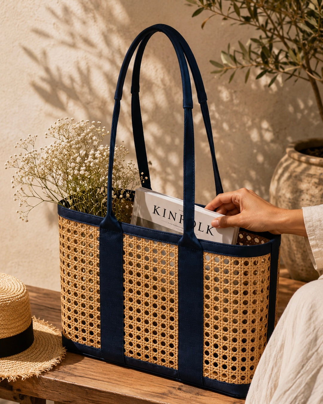 Cane Inspired Tote Bag