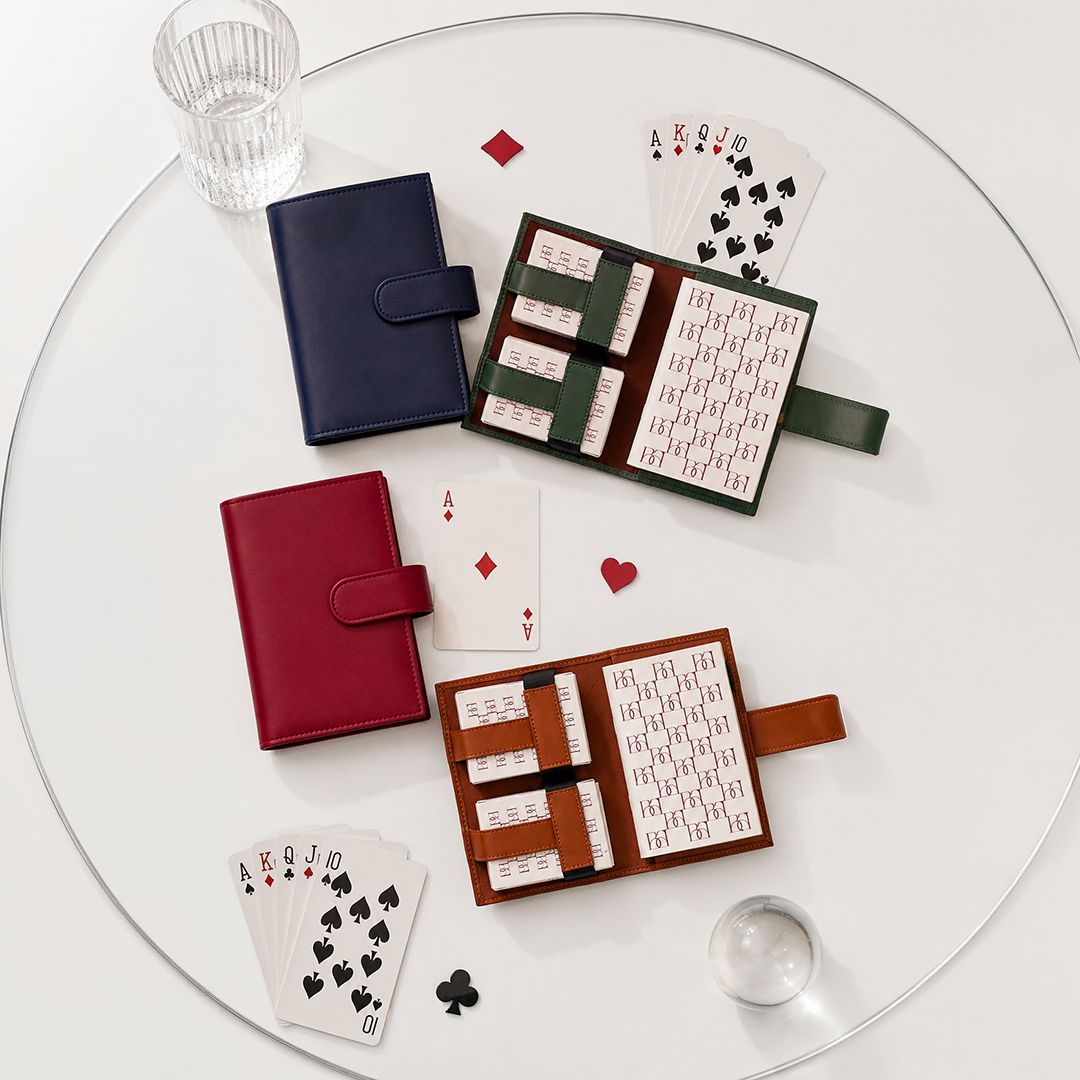 Playing Cards with Diary & Case