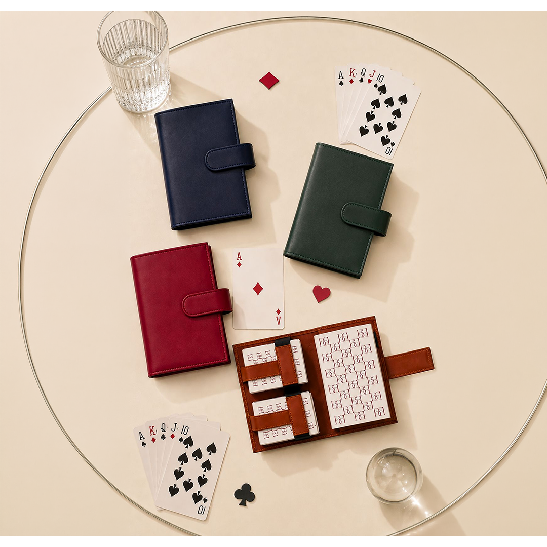 Playing Cards with Diary & Case