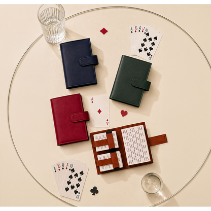 Playing Cards with Diary & Case