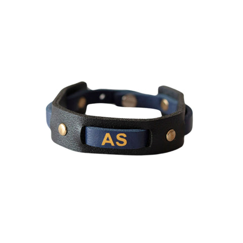 Unity Wristband - Deep Blue & Black