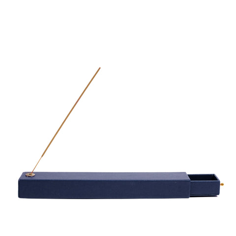 Scent of Serendipity- Personalised Incense Sticks Box - Blue