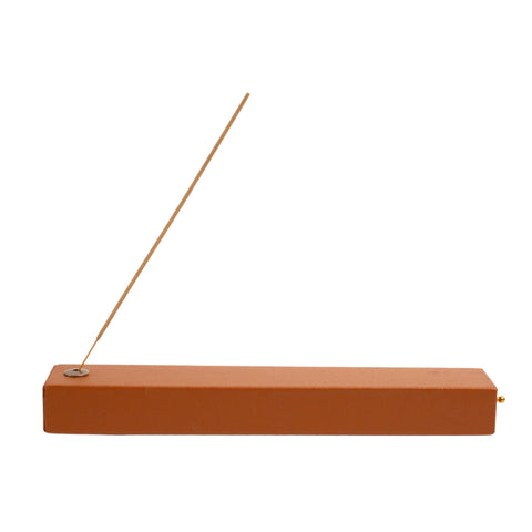 Scent of Serendipity- Personalised Incense Sticks Box - Burnt Orange