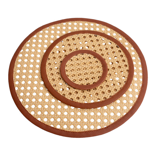 Cane Inspired Dinner Set