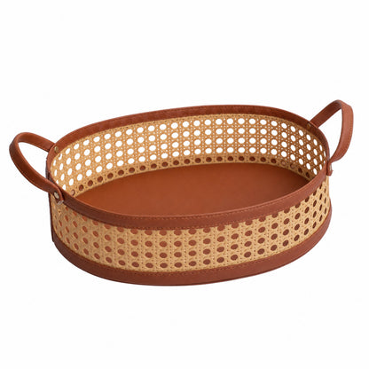 Cane Inspired Basket