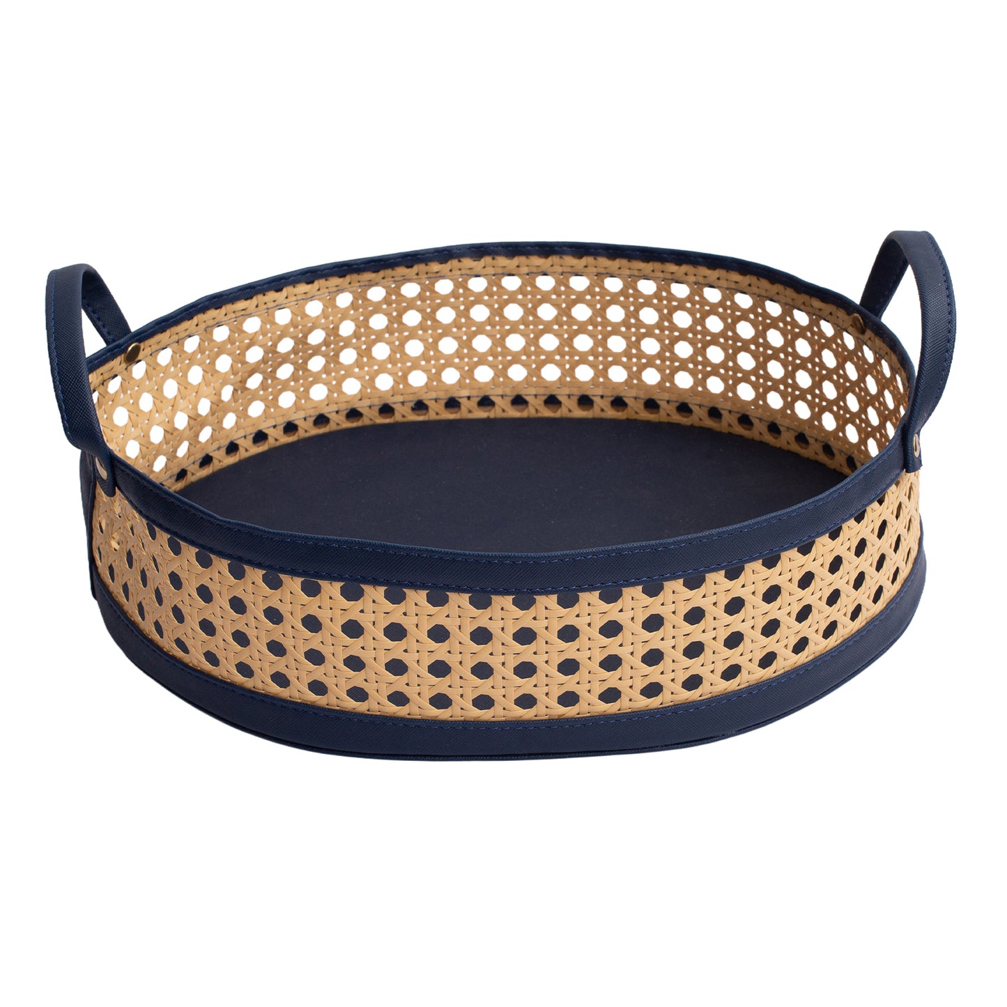 Cane Inspired Basket
