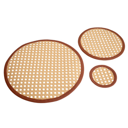 Cane Inspired Dinner Set