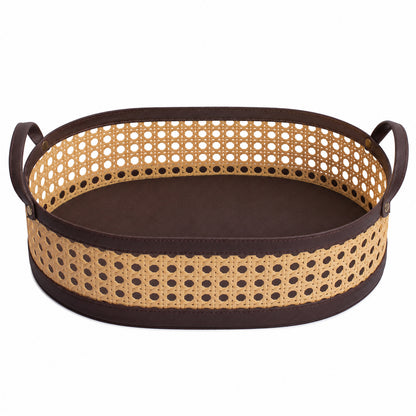 Cane Inspired Basket