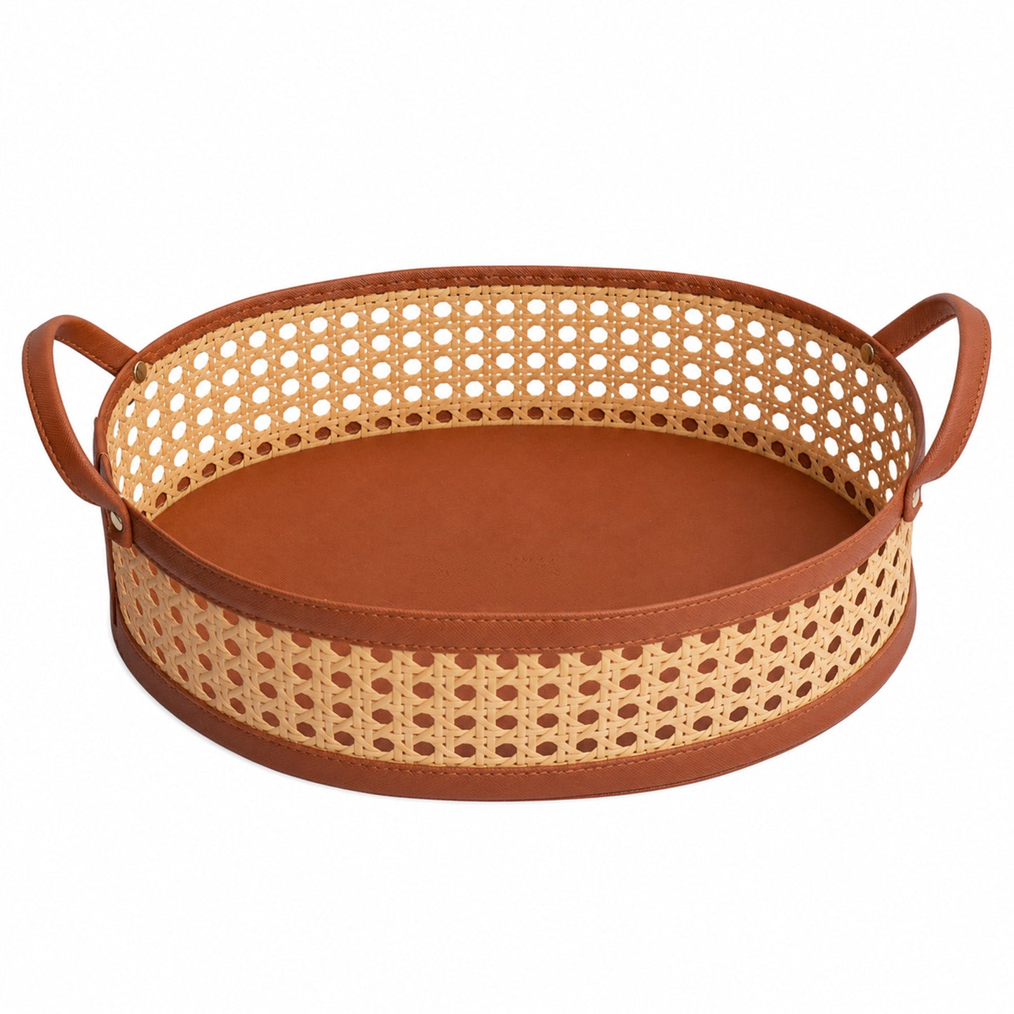 Cane Inspired Basket