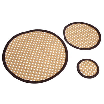 Cane Inspired Dinner Set