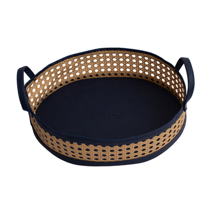 Cane Inspired Basket