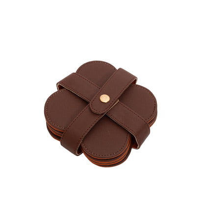 Reversible Flower Coasters Set of 4