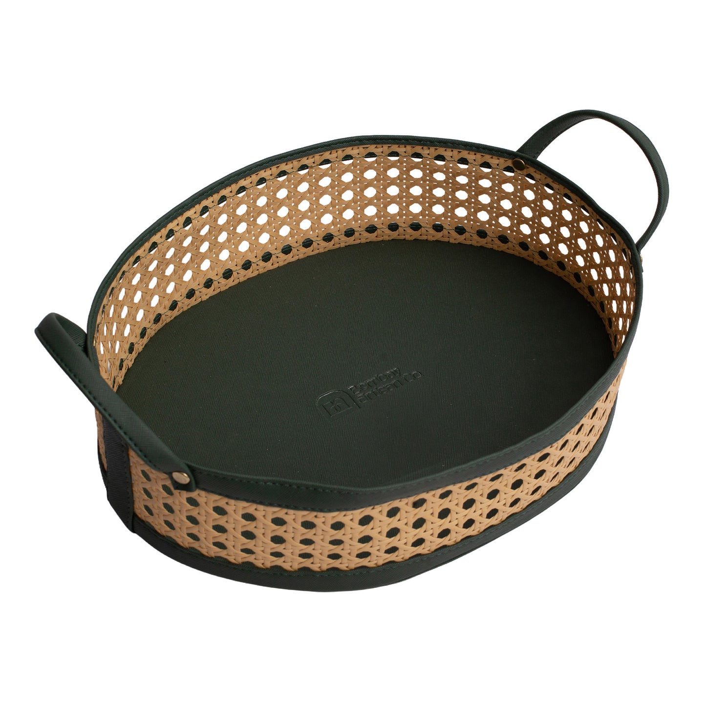 Cane Inspired Basket