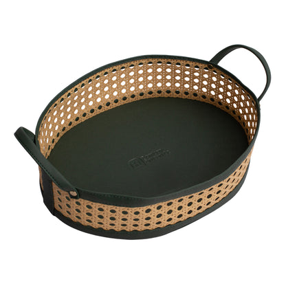 Cane Inspired Basket