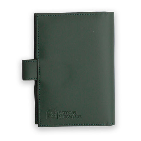 Personalised Playing Cards Set with Case - Green