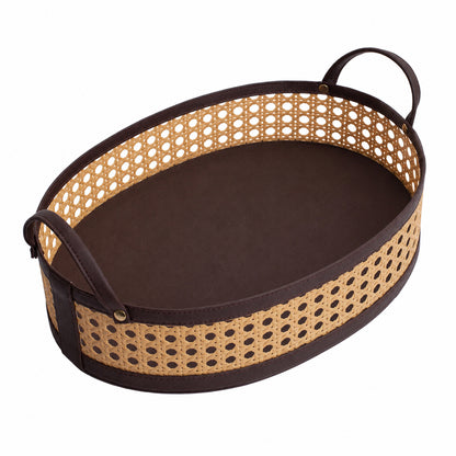 Cane Inspired Basket