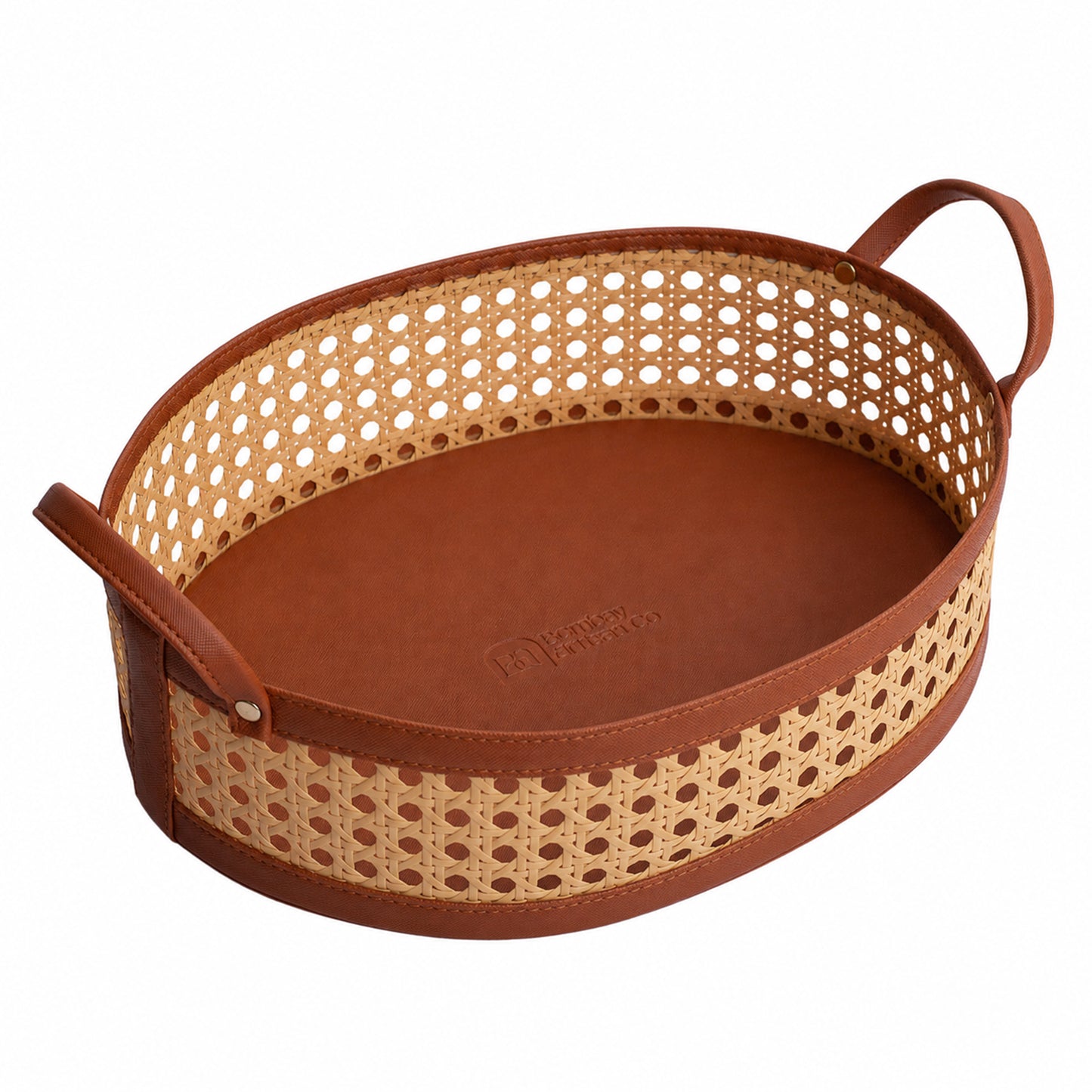 Cane Inspired Basket