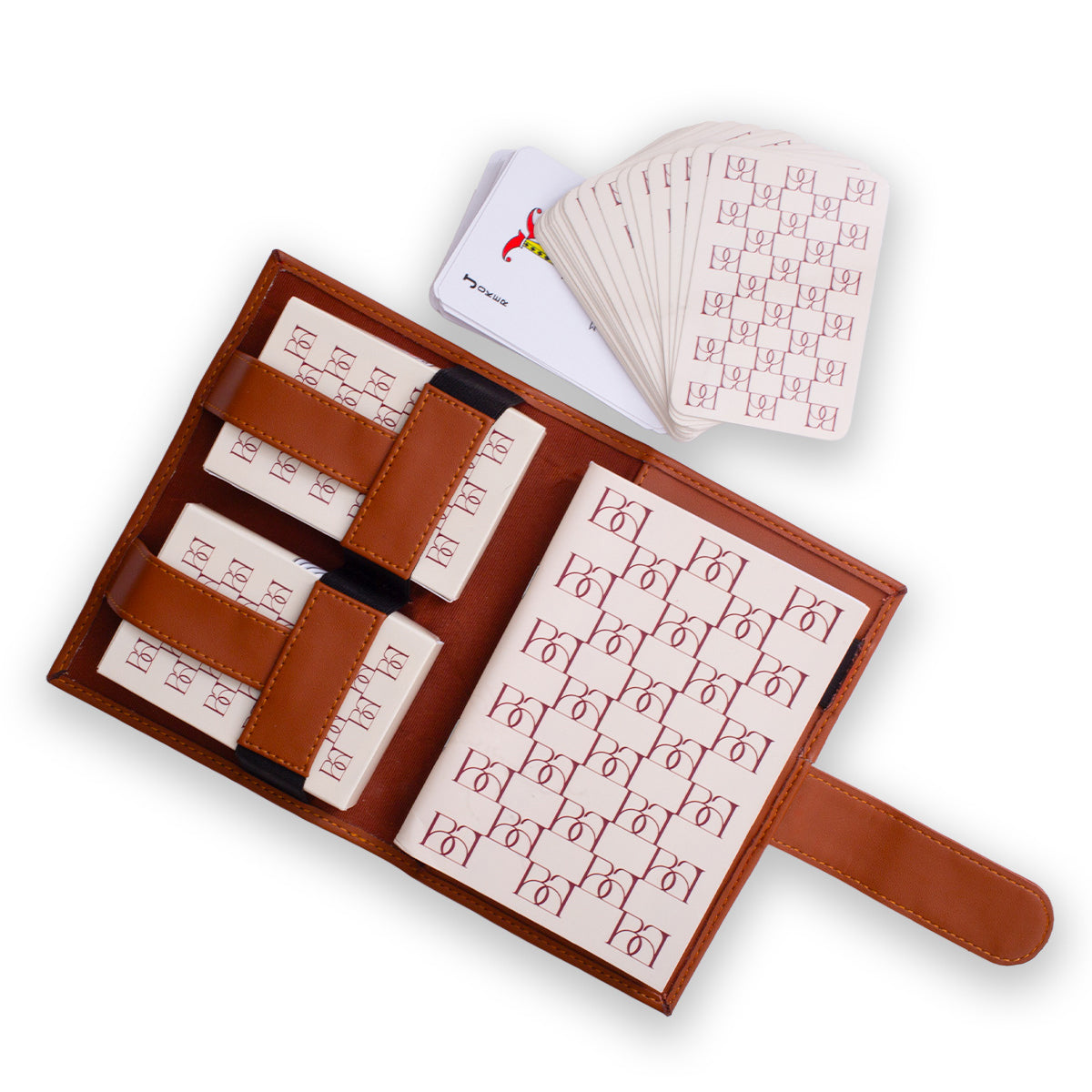Personalised Playing Cards Set with Case