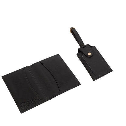 Passport Cover & Luggage Tag Set