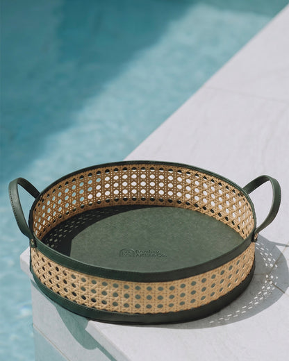 Cane Inspired Basket