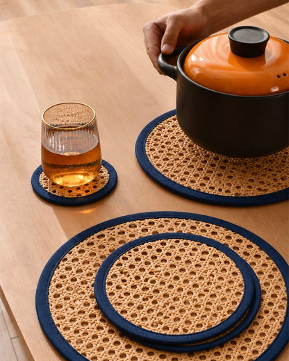 Cane Inspired Dinner Set