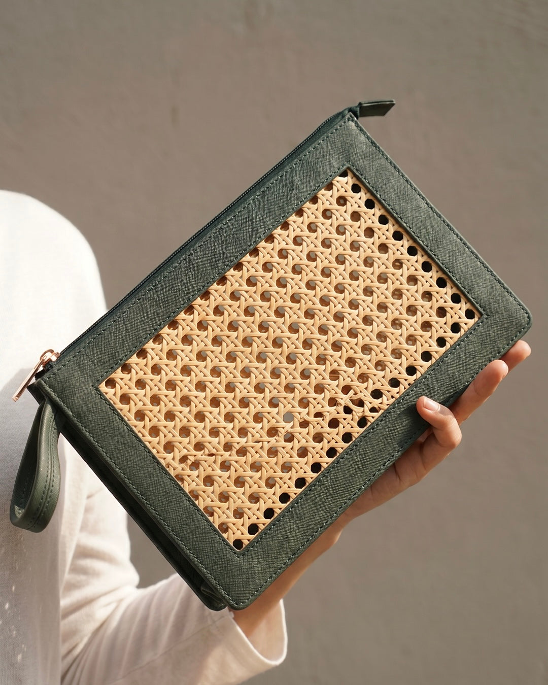 Cane Inspired Pouch