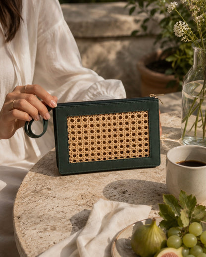 Cane Inspired Pouch