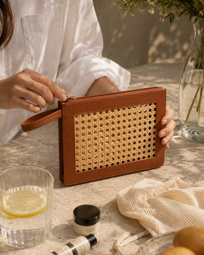 Cane Inspired Pouch