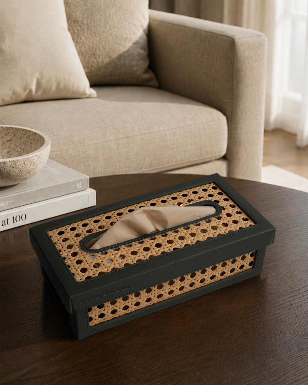 Cane Inspired Tissue Box