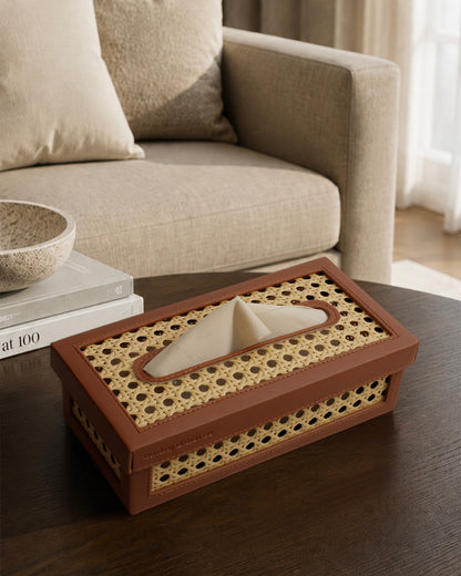 Cane Inspired Tissue Box